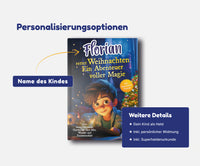 [Name] rettet Weihnachten. Ein Abenteuer voller Magie