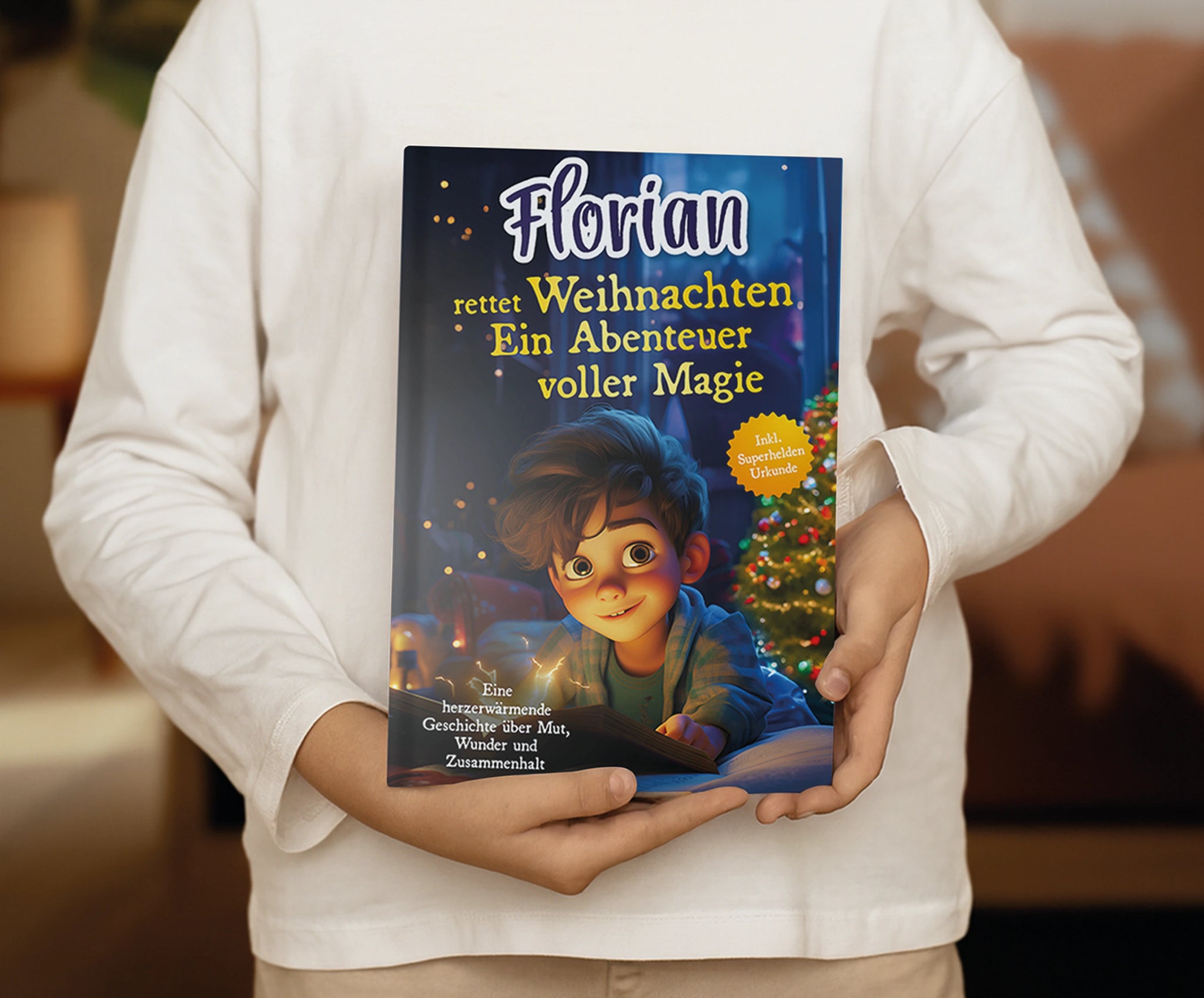 [Name] rettet Weihnachten. Ein Abenteuer voller Magie