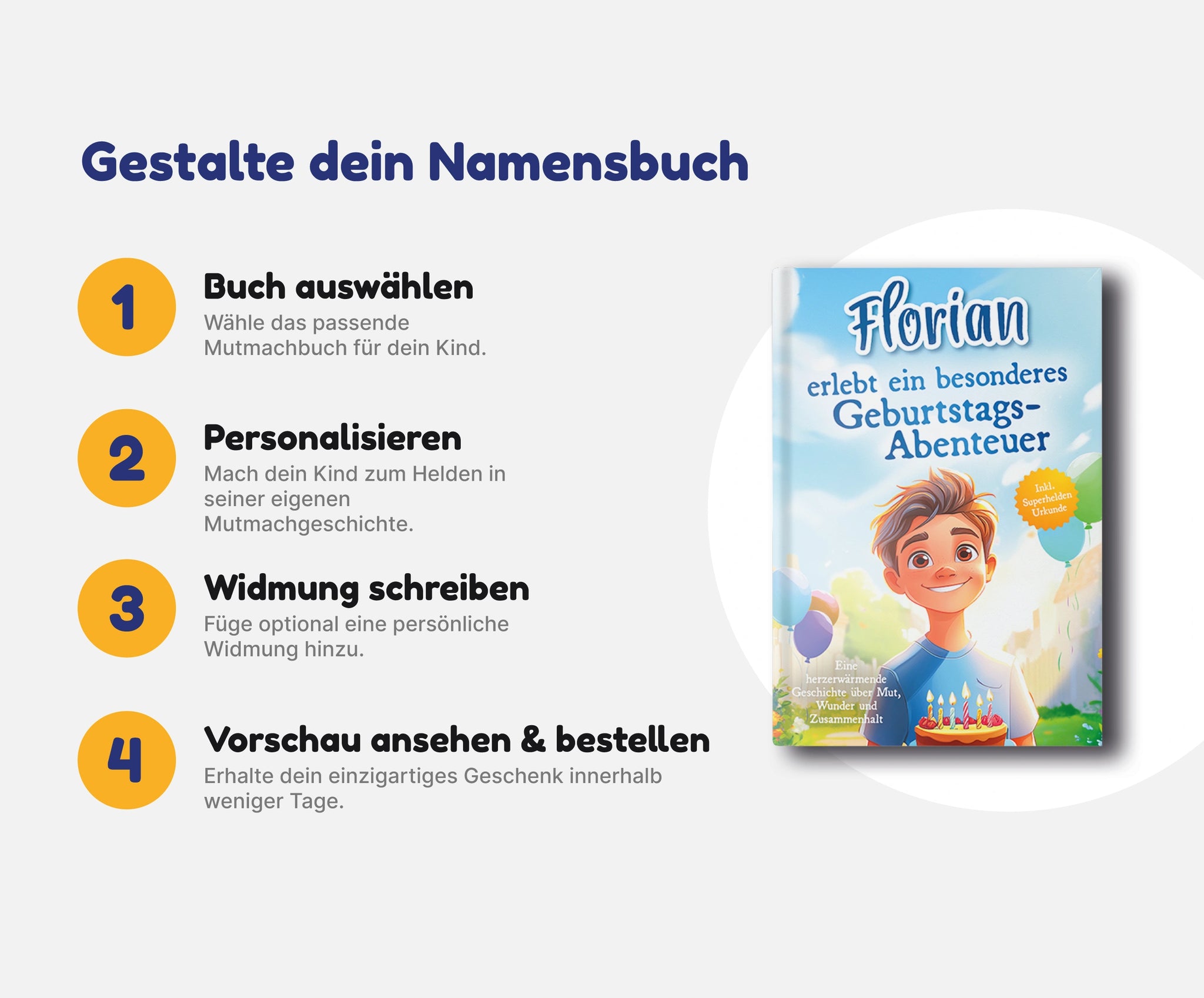 [Name] erlebt ein besonderes Geburtstags-Abenteuer