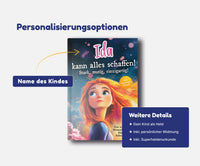 [Name] kann alles schaffen. Stark, mutig, einzigartig