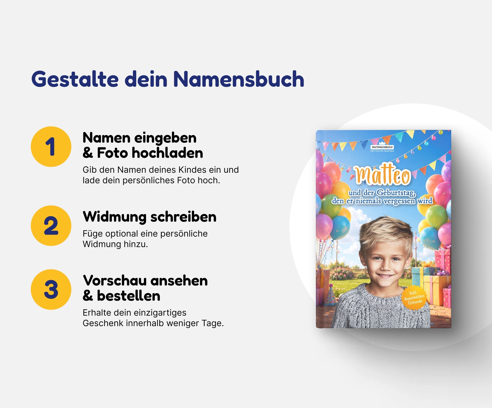 [Name] erlebt ein besonderes Geburtstags-Abenteuer