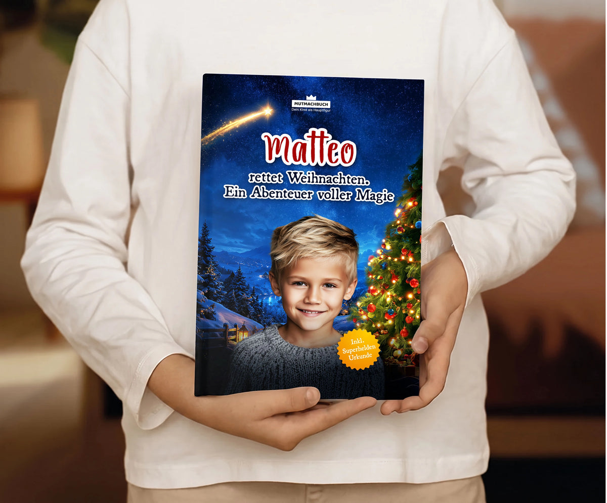 [Name] rettet Weihnachten. Ein Abenteuer voller Magie