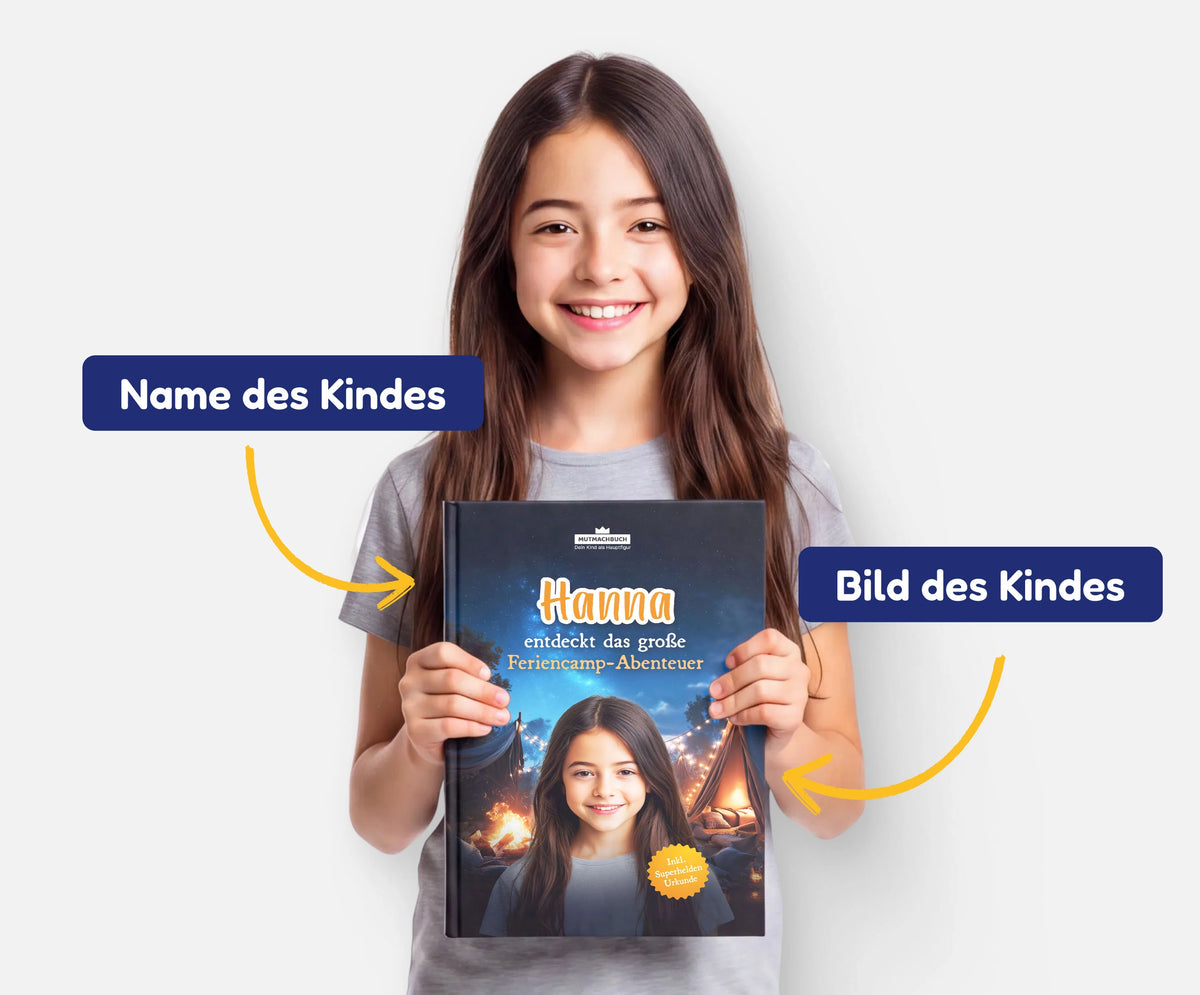 [Name] entdeckt das große Feriencamp-Abenteuer