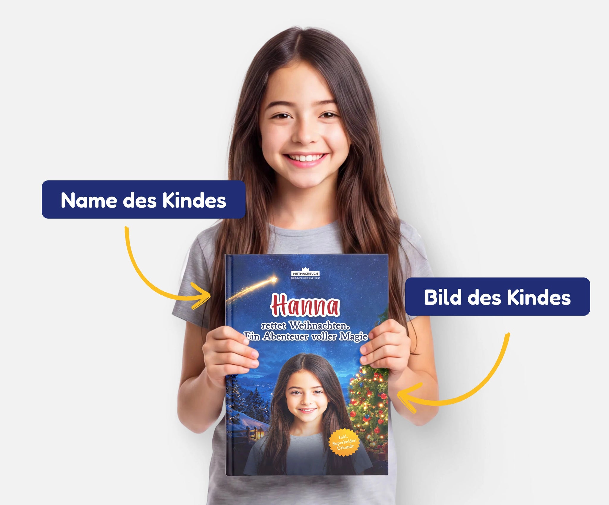 [Name] rettet Weihnachten. Ein Abenteuer voller Magie