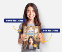 Personalisiertes Mutmachbuch für Mädchen zur Erstkommunion – Name und Foto des Kindes auf dem Cover