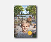 Personalisiertes Mutmachbuch für Jungen bei Umzug oder Schulwechsel – Buchcover