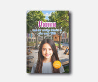 Personalisiertes Mutmachbuch für Mädchen bei Umzug oder Schulwechsel – Buchcover