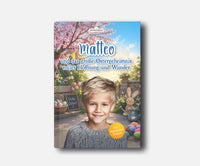 Personalisiertes Mutmachbuch für Jungen zu Ostern – Buchcover