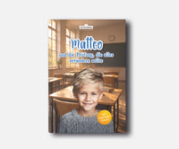 Personalisiertes Mutmachbuch für Jungen gegen Prüfungsangst – Buchcover
