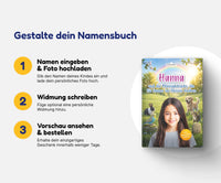 Personalisiertes Mutmachbuch für Mädchen beim Abschied vom Haustier – In 3 Schritten zum eigenen Namensbuch