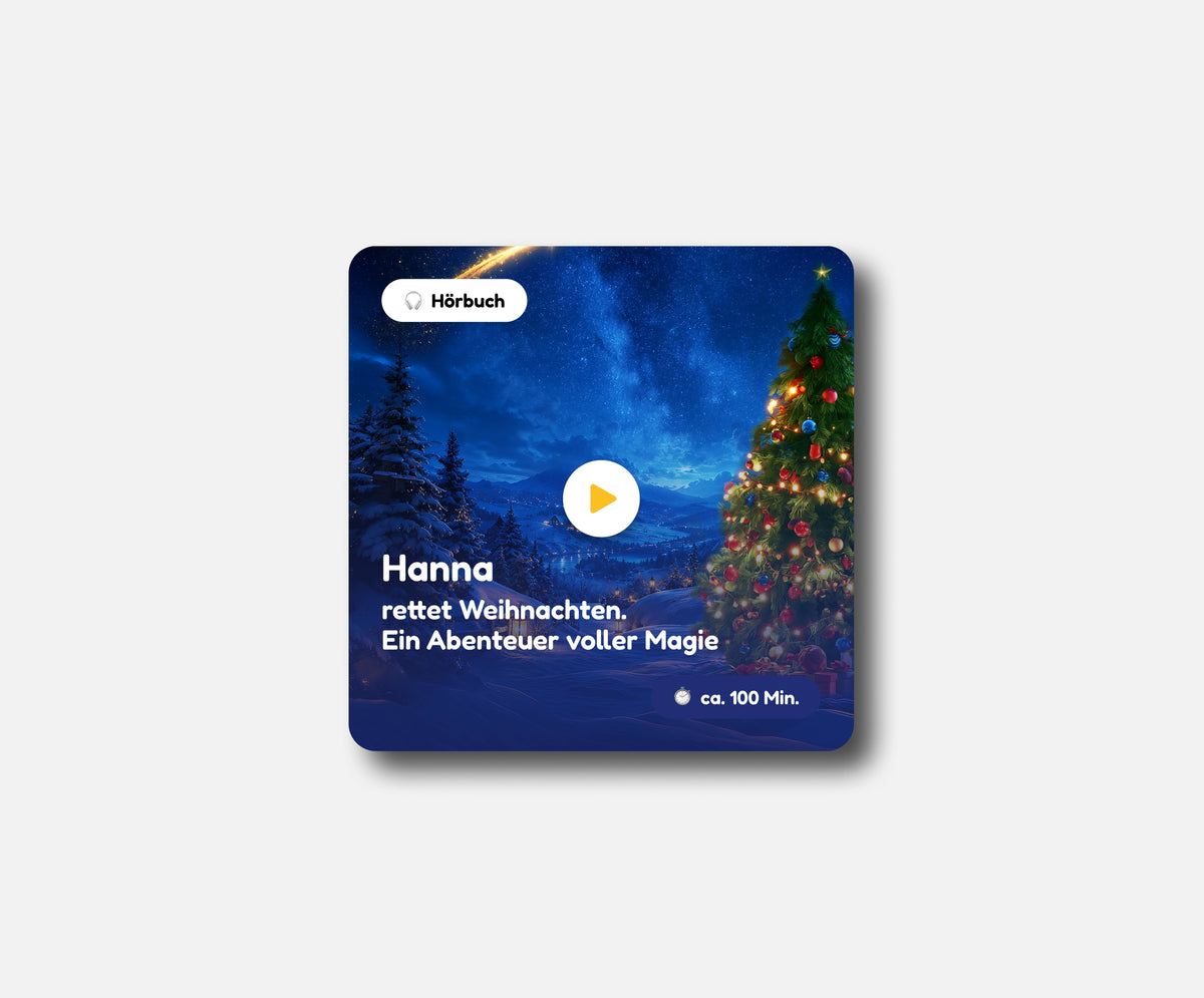 Personalisiertes Mutmachbuch für Mädchen zu Weihnachten – Hörbuch